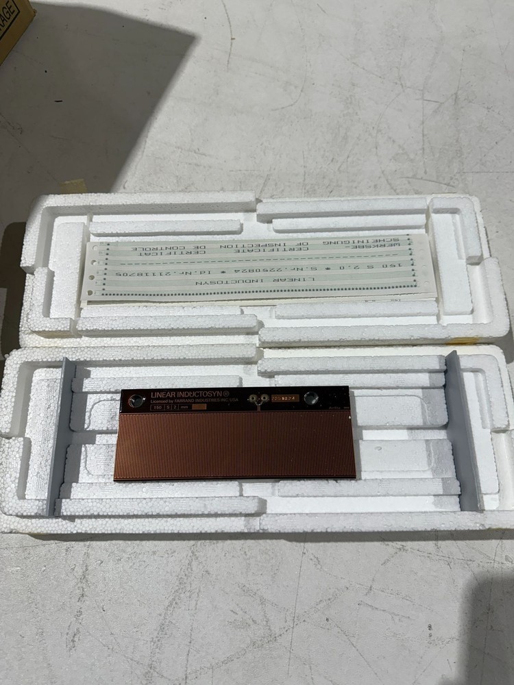 FARRAND INDUSTRIES LINEAR INDUCTOSYN PRECISION SCALE NEW