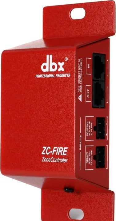 DBX ZC-Fire ZonePRO Fire Safety Interface (Brand New Un-Opened)