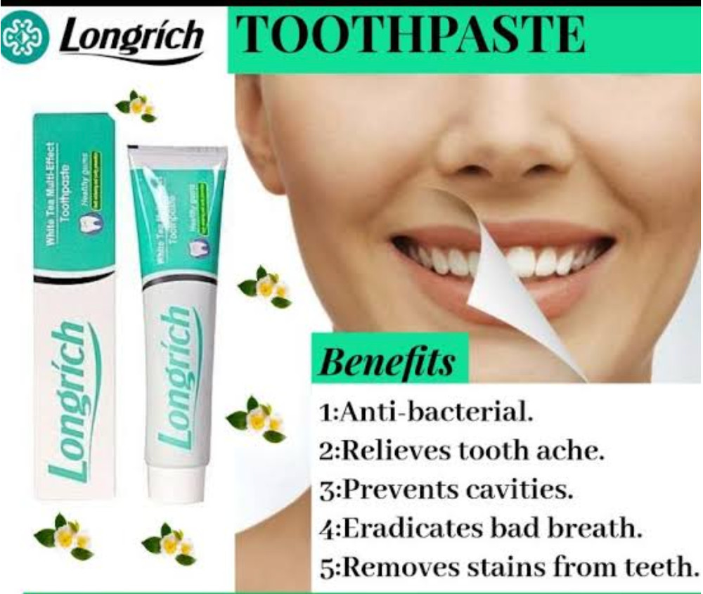 Longrich 200g White Tea Toothpaste Bundle - 11 pack
