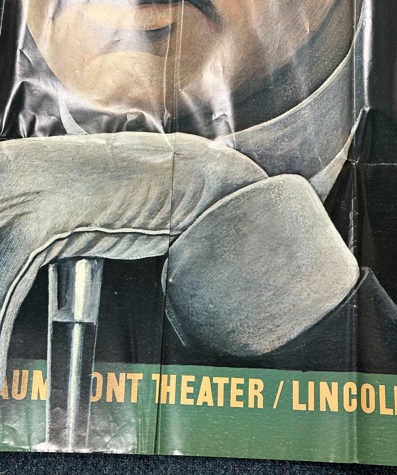 Vintage "The Three Penny Opera" Vivian Beaumont Theater Poster by Paul Davis