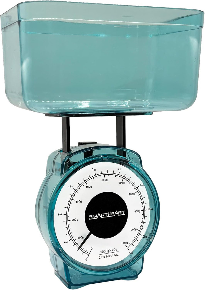 Smartheart Mechanical Kitchen Scale | Simple One-Step Calibration | Precise Meas