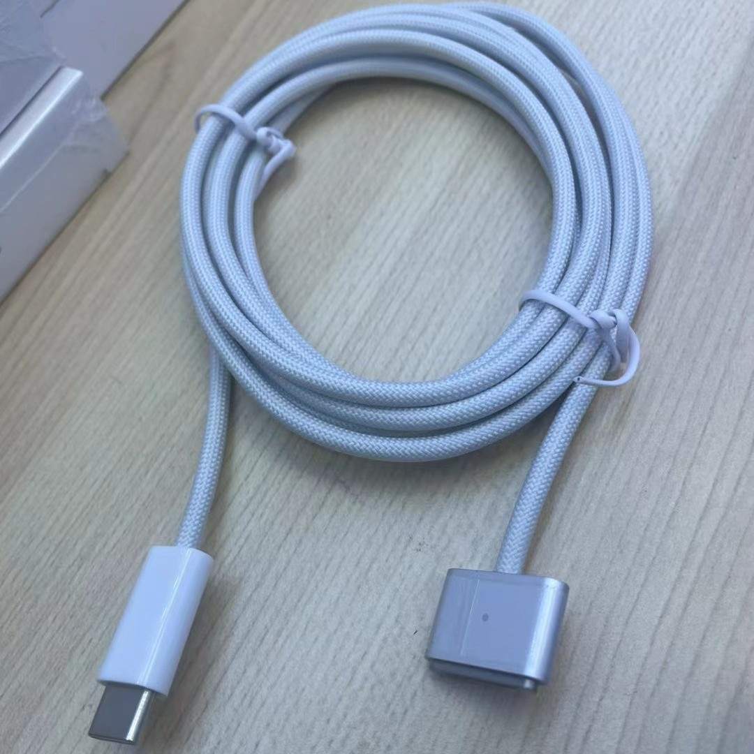 OEM Apple USB-C to MagSafe 3 Cable (2 m) Silver 140W For MacBook 16''