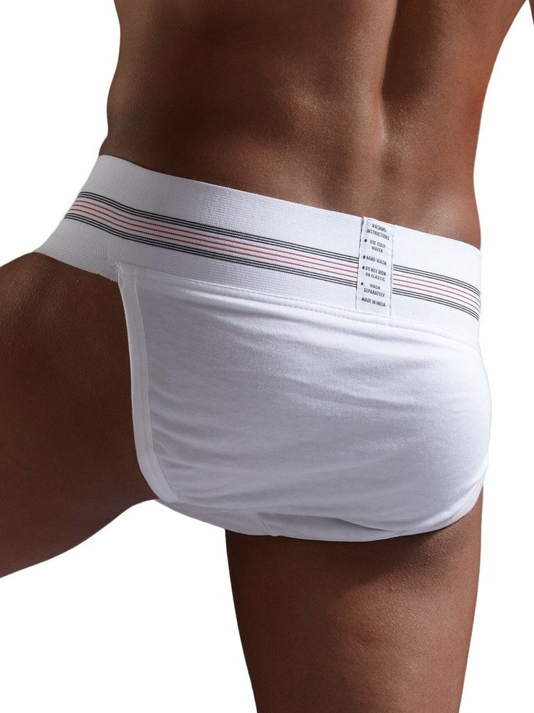 cotton Supporter Back Covered - White US