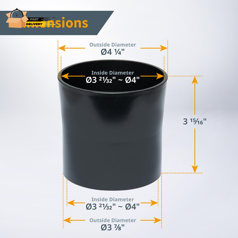 70112 4-Inch Quick Connect & Disconnect Adapter