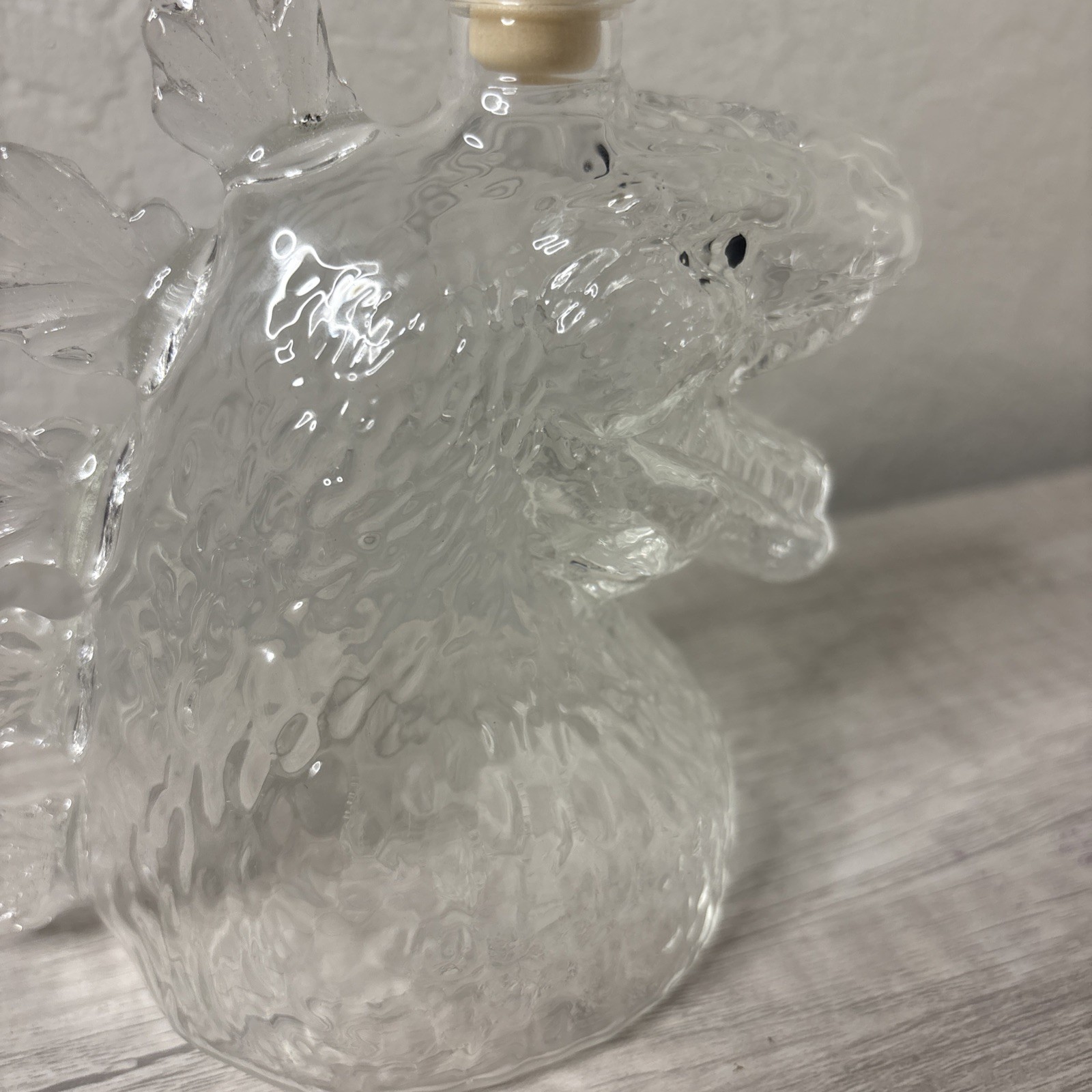 330ml Godzilla Glass Whisky Bottle Collectible Decanter Rare New