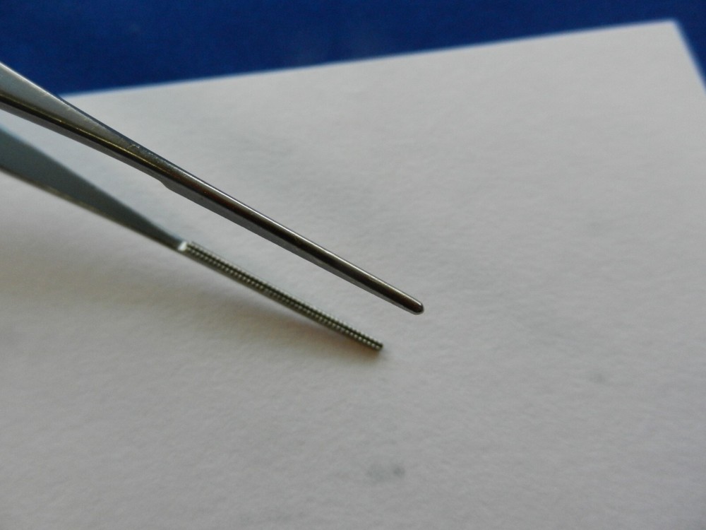 E4163 Codman 30-8404 DeBakey Liddicoat Straight Forceps