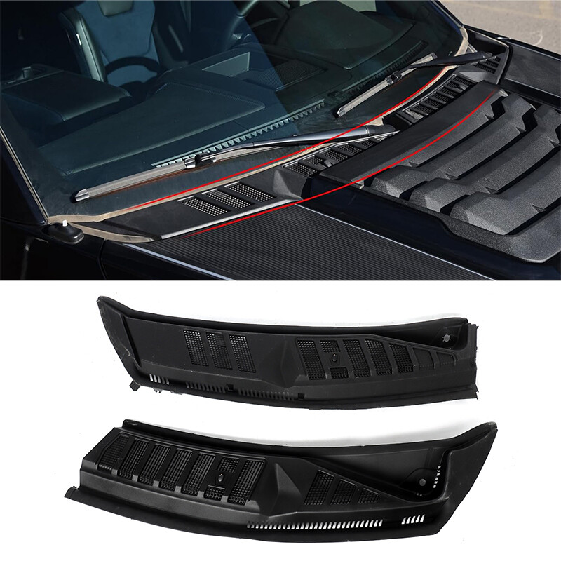 Front Black Windshield Wiper Cowl Cover For Ford F-150 2015-2020 #FL3Z15022A69A
