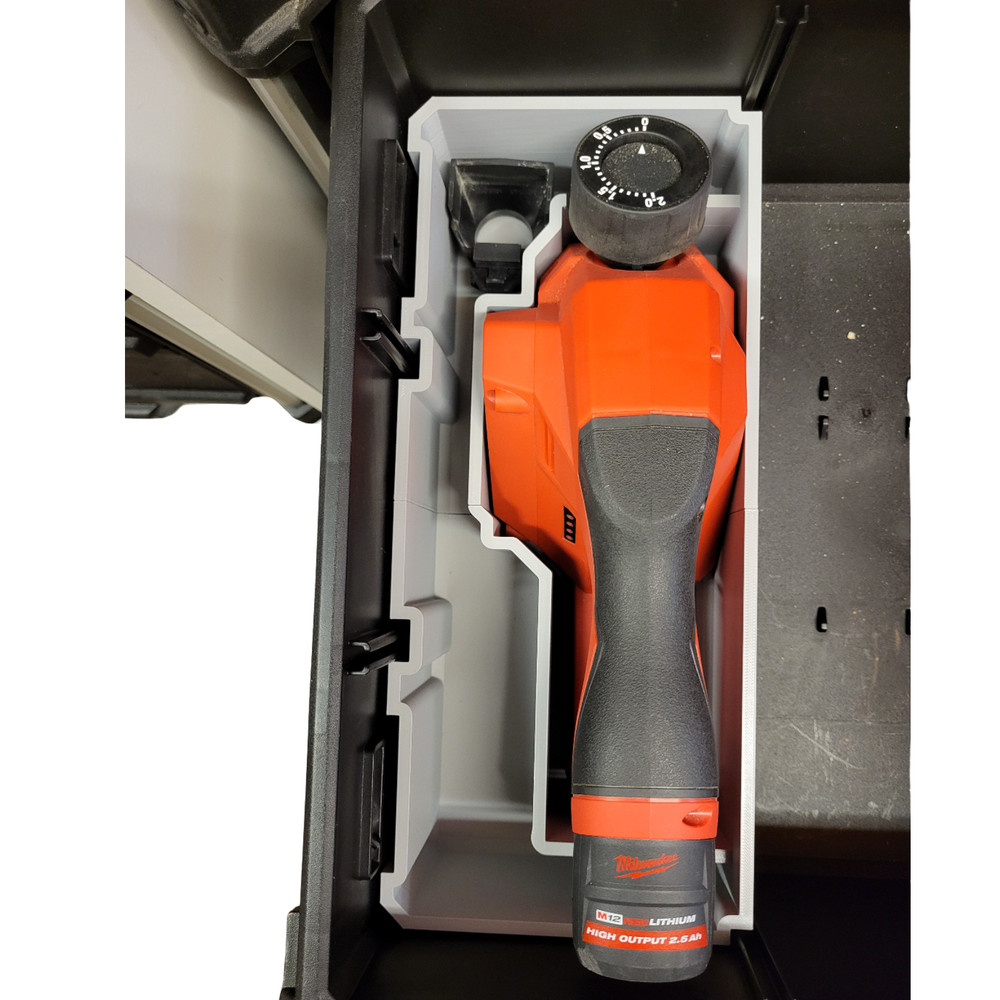 Milwaukee Packout Drawer Insert for M12 Planer – Left-Side 2-Drawer System