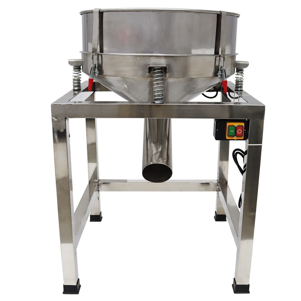 19.6in Electric Sieve Industrial Vibrating Screen Stainless Shaker 40 , 100 Mesh