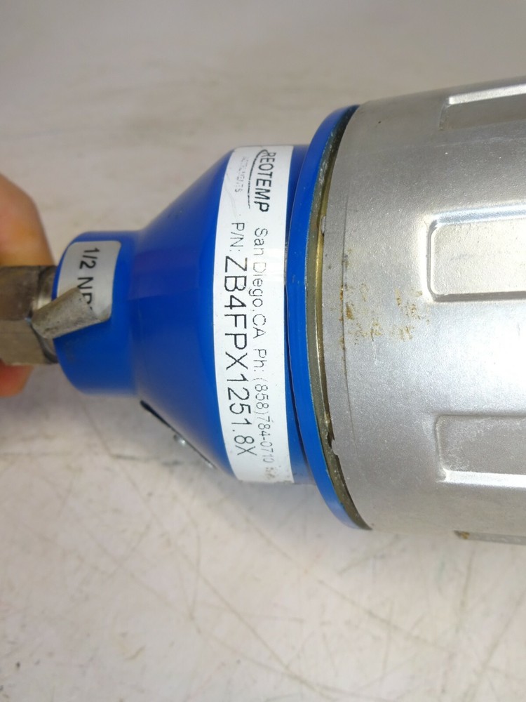 Reotemp Zb4fpx1251.8x Loop Powered Indicator Temperature Sensor