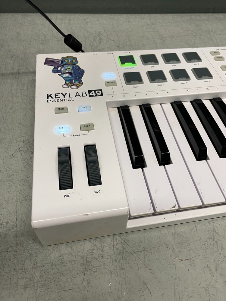Arturia KeyLab 49 Essential 49 Key MIDI Controller Keyboard - Used