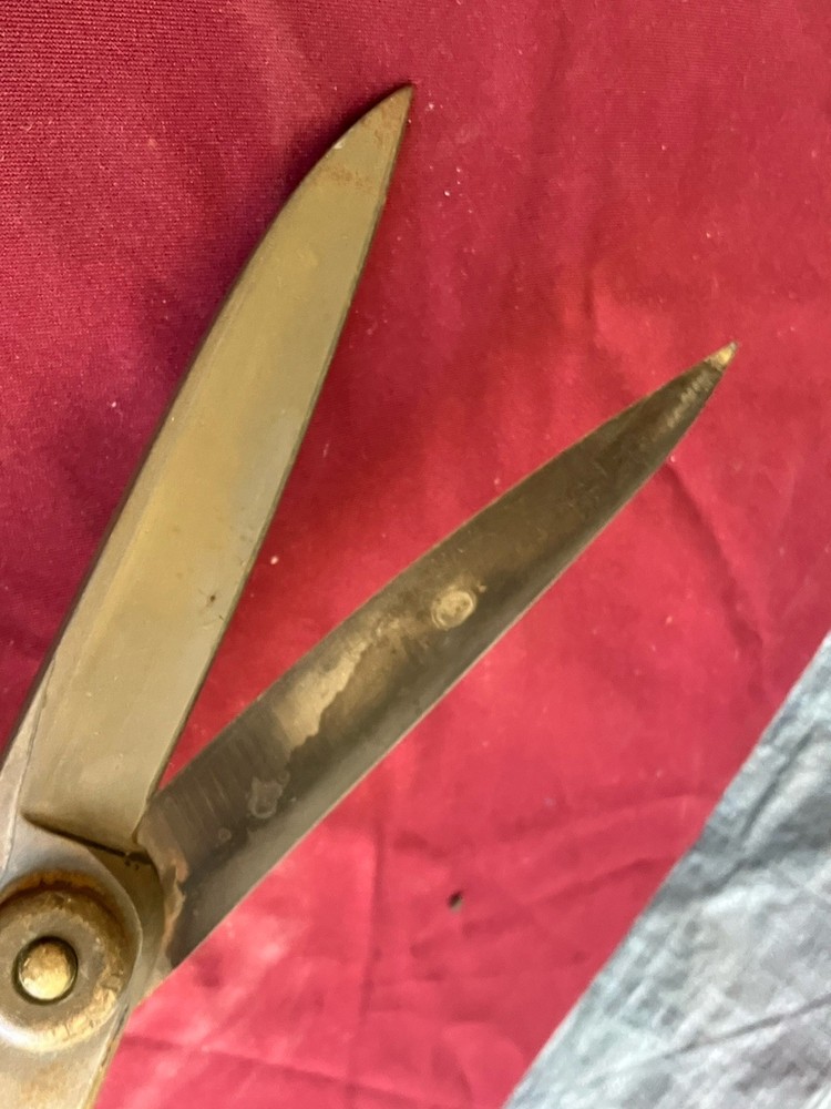 Vintage Compton U Set Shears Scissors 13 1/2”