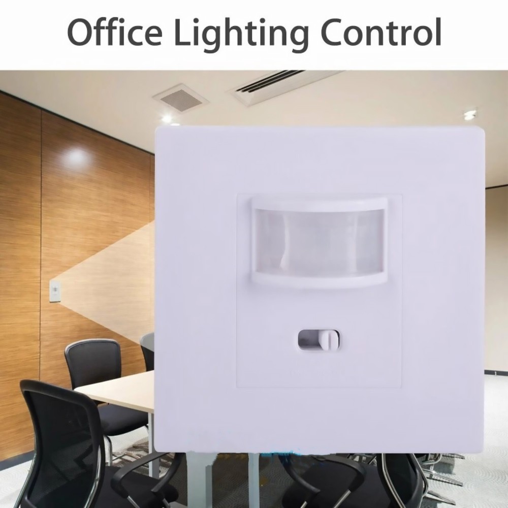 AC100-240V Motion Sensor Switch Durable Construction for Indoor Lamp Control