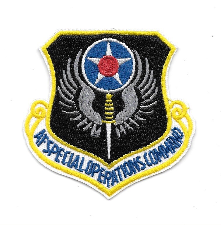 Stargate SG-1 Air Force Special Operations Command Logo Embroidered Patch UNUSED