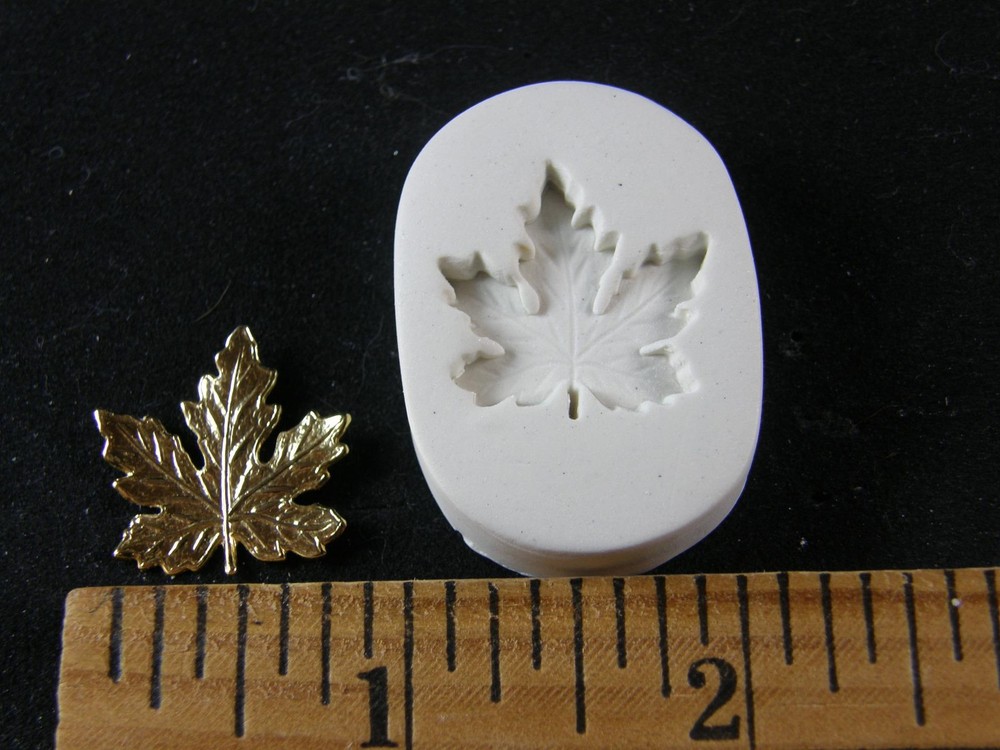 Maple Leaf Polymer Clay Mold (#MD1483)