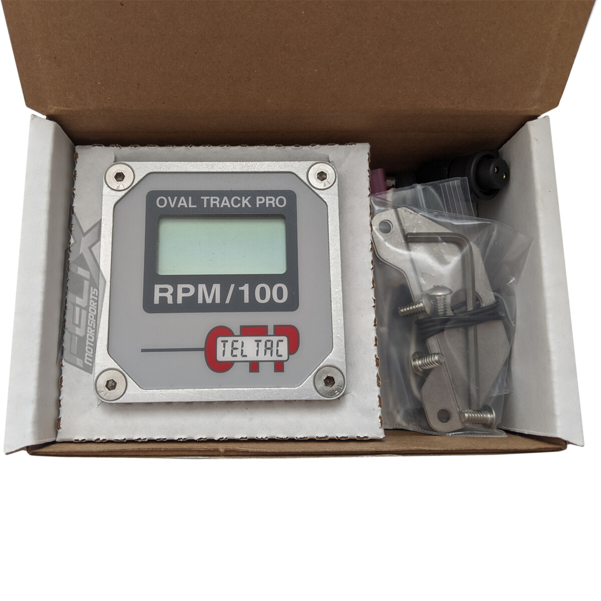 NEW Tel Tac OTP Memory Tachometer Tach II Sprint Car Late Model Oval Track Pro