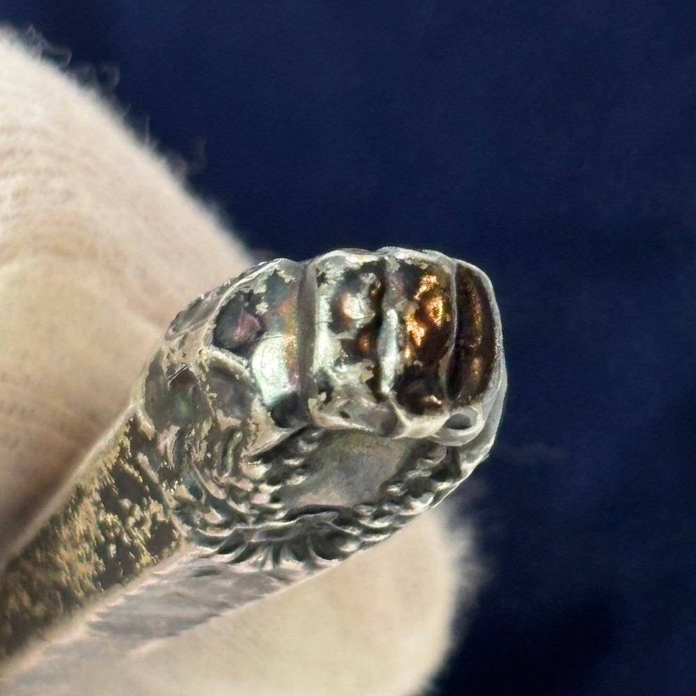 Antique Foster & Bailey Button Hook Sterling Silver Handle Lace Puller