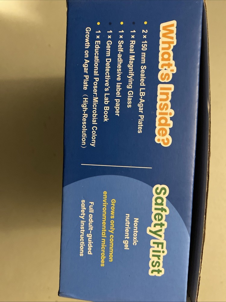 Germ Detective, Ages 8+, Non Toxic, Learning Activity