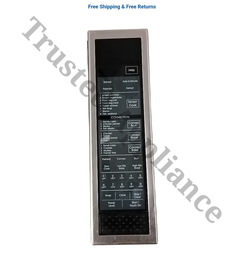 Microwave Control Panel Console HPLNCB188MRF0 Stainless