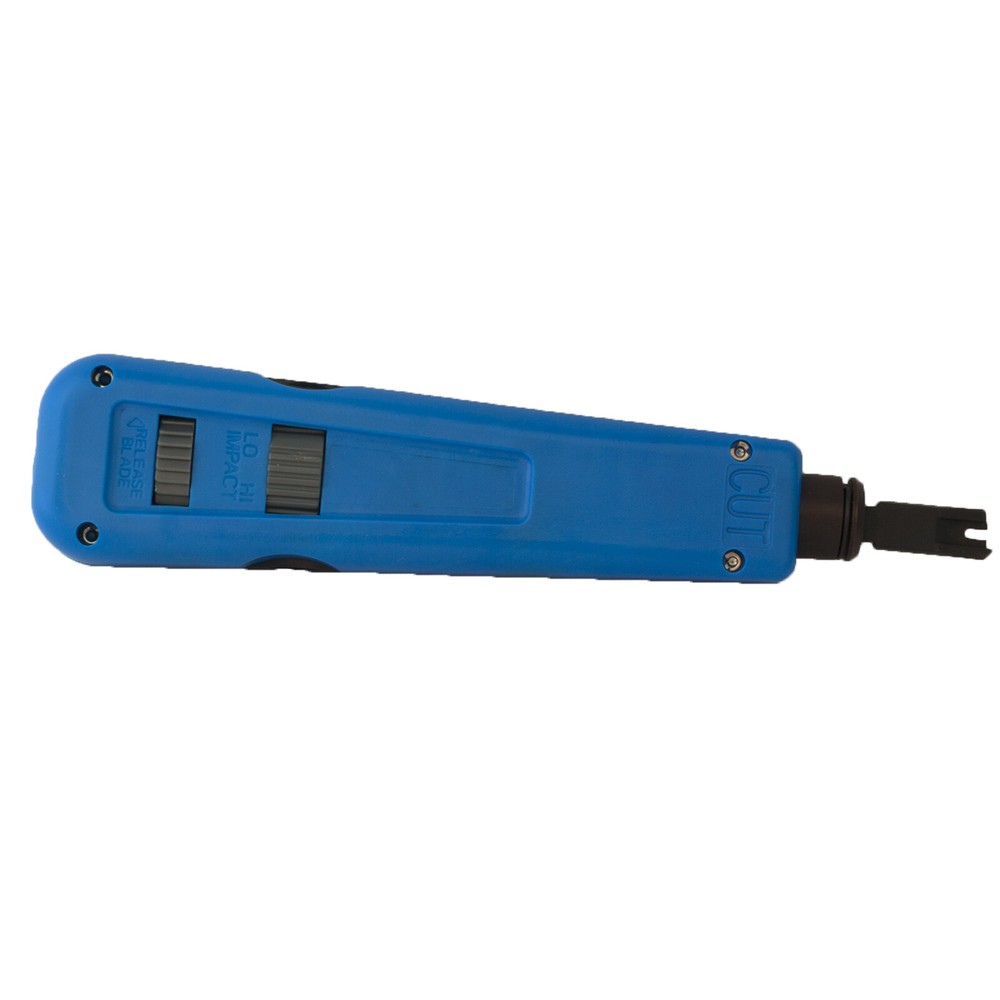 66/110 Adjustable Impact Punch Tool RJ45 Cat5e Cat6 Cat3 Ethernet Network