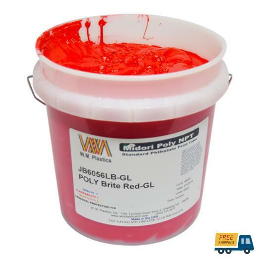 Brite Red- Plastisol Ink, (quart)