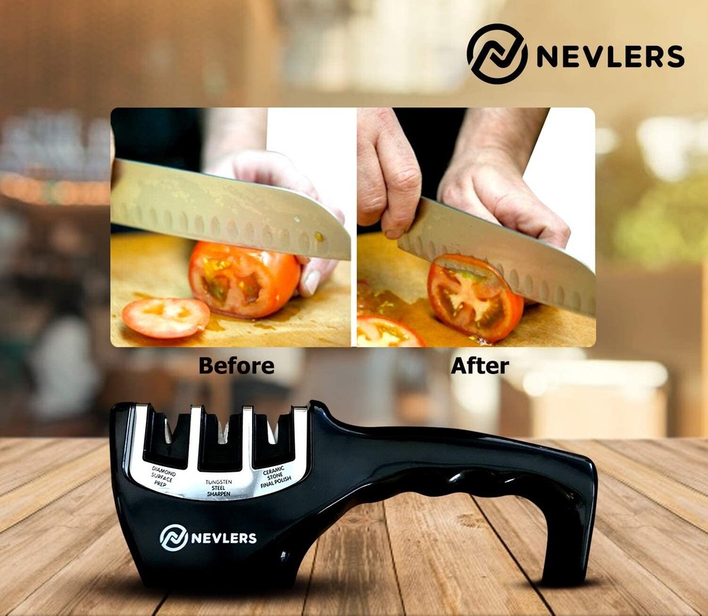 Nife Sharpener Pocket Knife Sharpening System Base Chef Knife Sharpening Kit NEW
