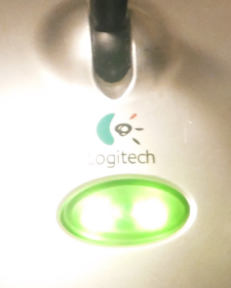 LOGITECH USB MICROPHONE LONG ADJUSTABLE PIVOT NOISE CANCELLING