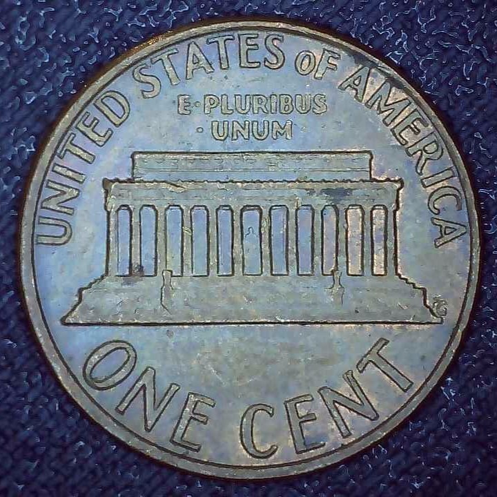 1978 D Lincoln Penny error filled mintmark