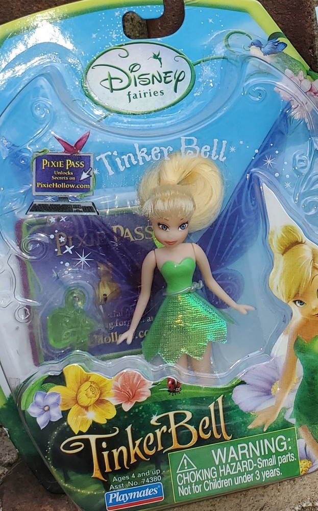 *DISNEY FAIRIES*TINKER BELL*W/Charm&Pixie Pass!●New Package Never Opened●2008🧚‍