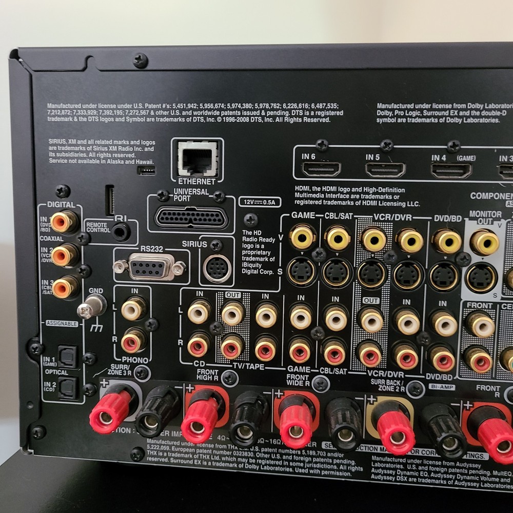 Integra DTR-50. 1 THX Multi-Zone, Bi-Amp