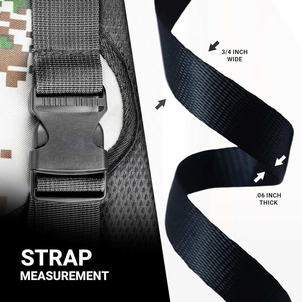 Strapworks Heavyweight Polypropylene Webbing - Heavy Duty Poly Strapping for ...