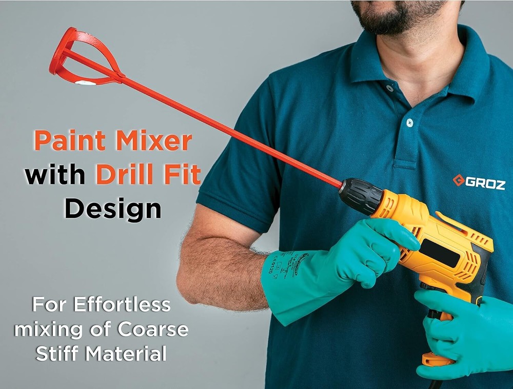 60mm Paint Mixer, Red