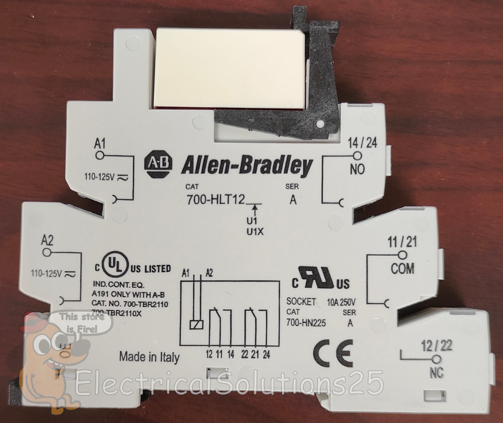 New Allen-Bradley 700-HLT12U1 compact general-purpose relay - Free Shipping