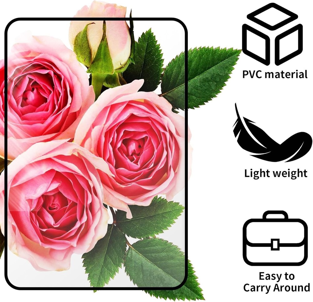4Pack 3X Full Page Magnifying Sheets for Seniors & Low Vision