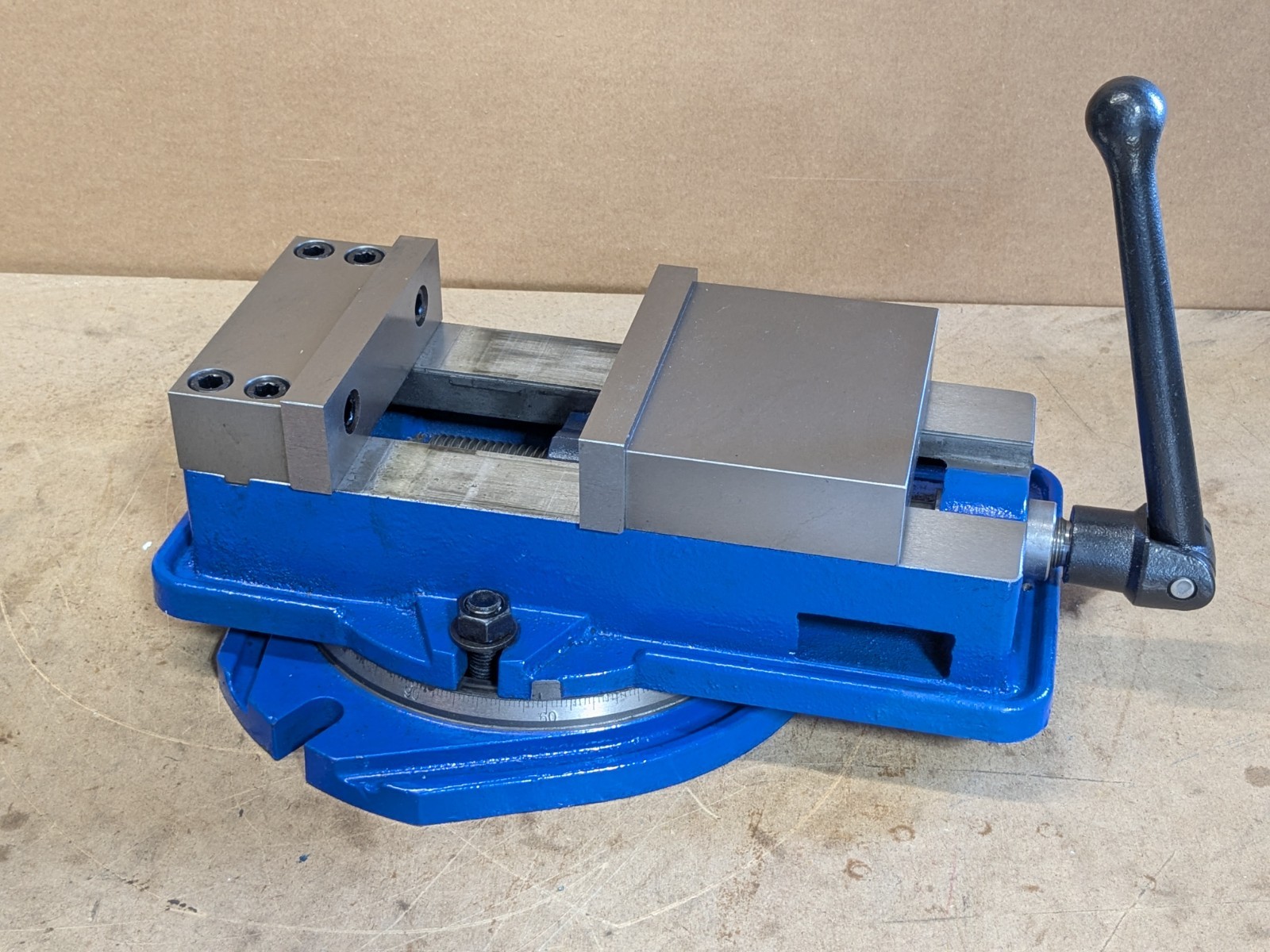 Precision Milling Machine Vise w/ Swivel Base 6" Jaw Width 6" Opening Capacity