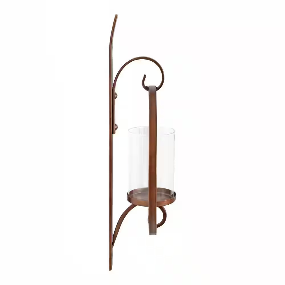 Doria Bronze Candle Sconce
