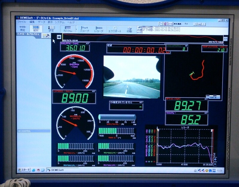 DEWETRON DEWE2012 32ch 16bit Multi Media Data Logger