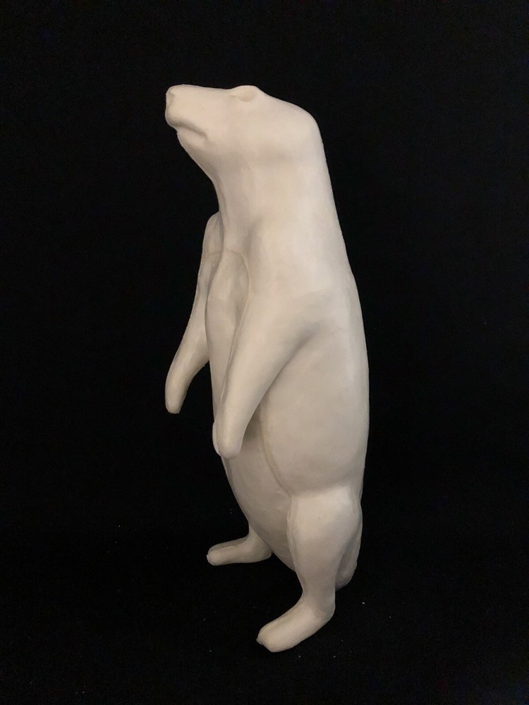 Taxidermy Form Ground Hog Standing 19”