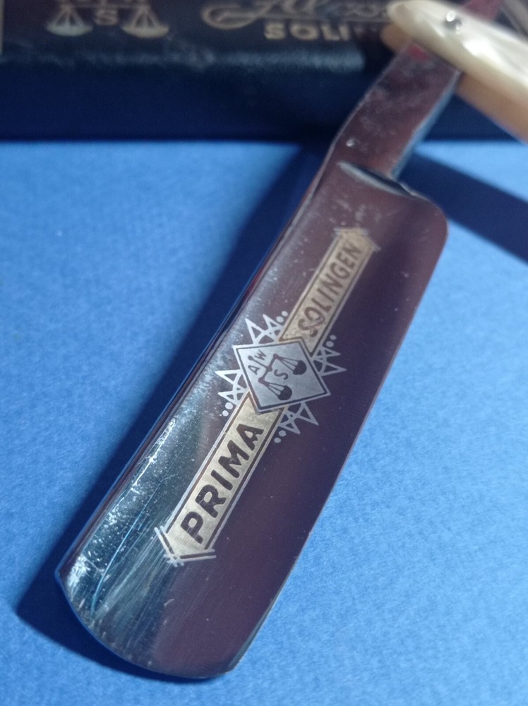 Vintage straight razor Alcoso Solingen