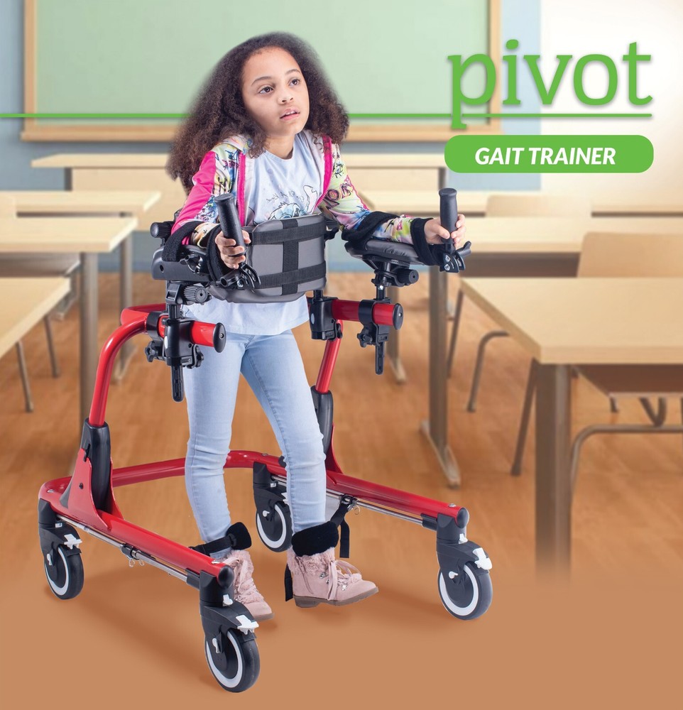 Trunk Support for Pivot Gait Trainer LARGE Adjustable Support Tool Free Mount