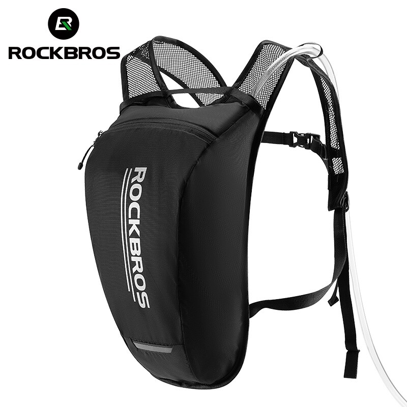 ROCKBROS Lightweight Hydration Backpack,Running Backpack with 2L Water Bladder