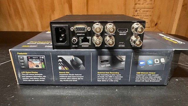 Blackmagic Design HyperDeck Studio HD Mini