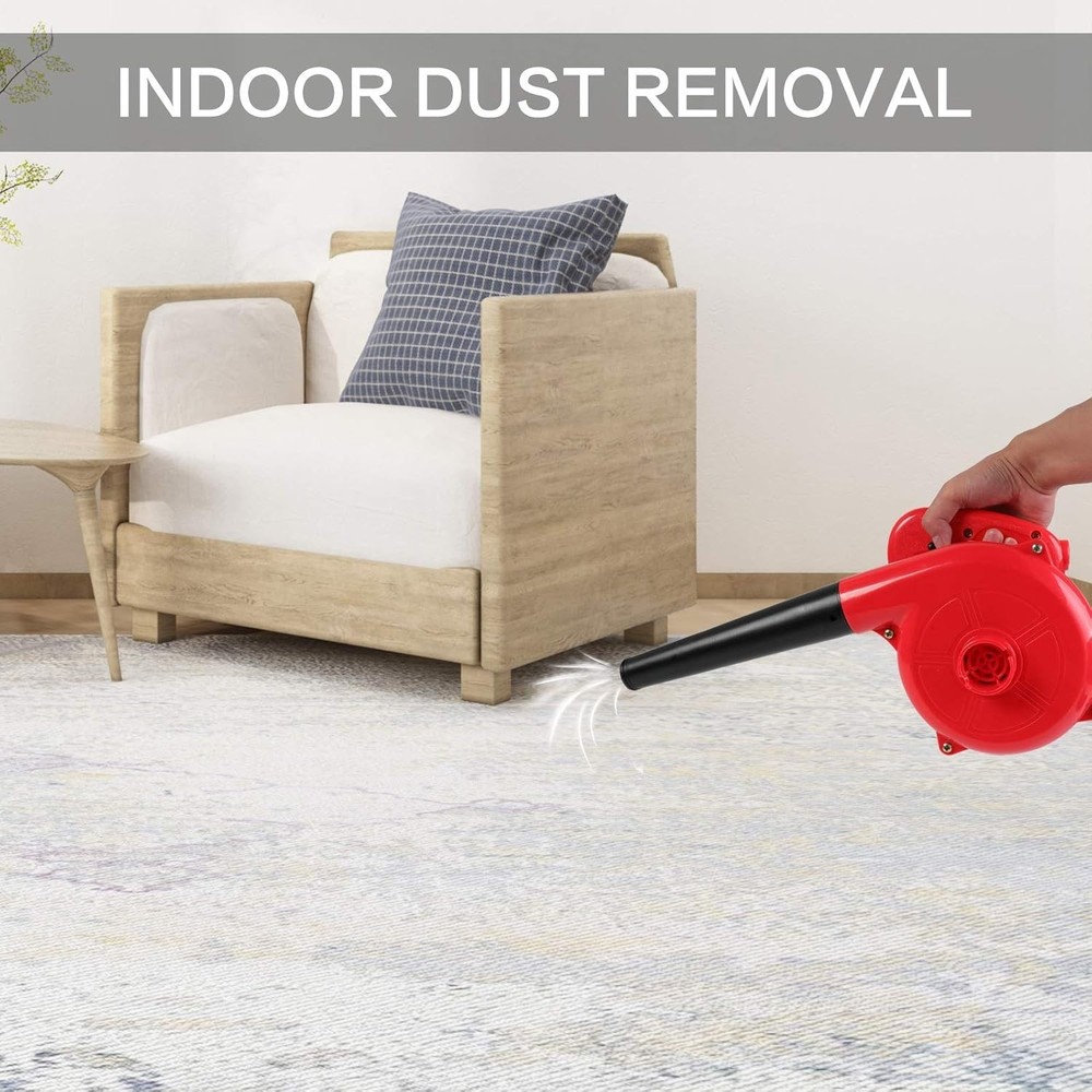 200 MPH Handheld Leaf Blower & Vacuum - Compact, Lightweight Design for Home