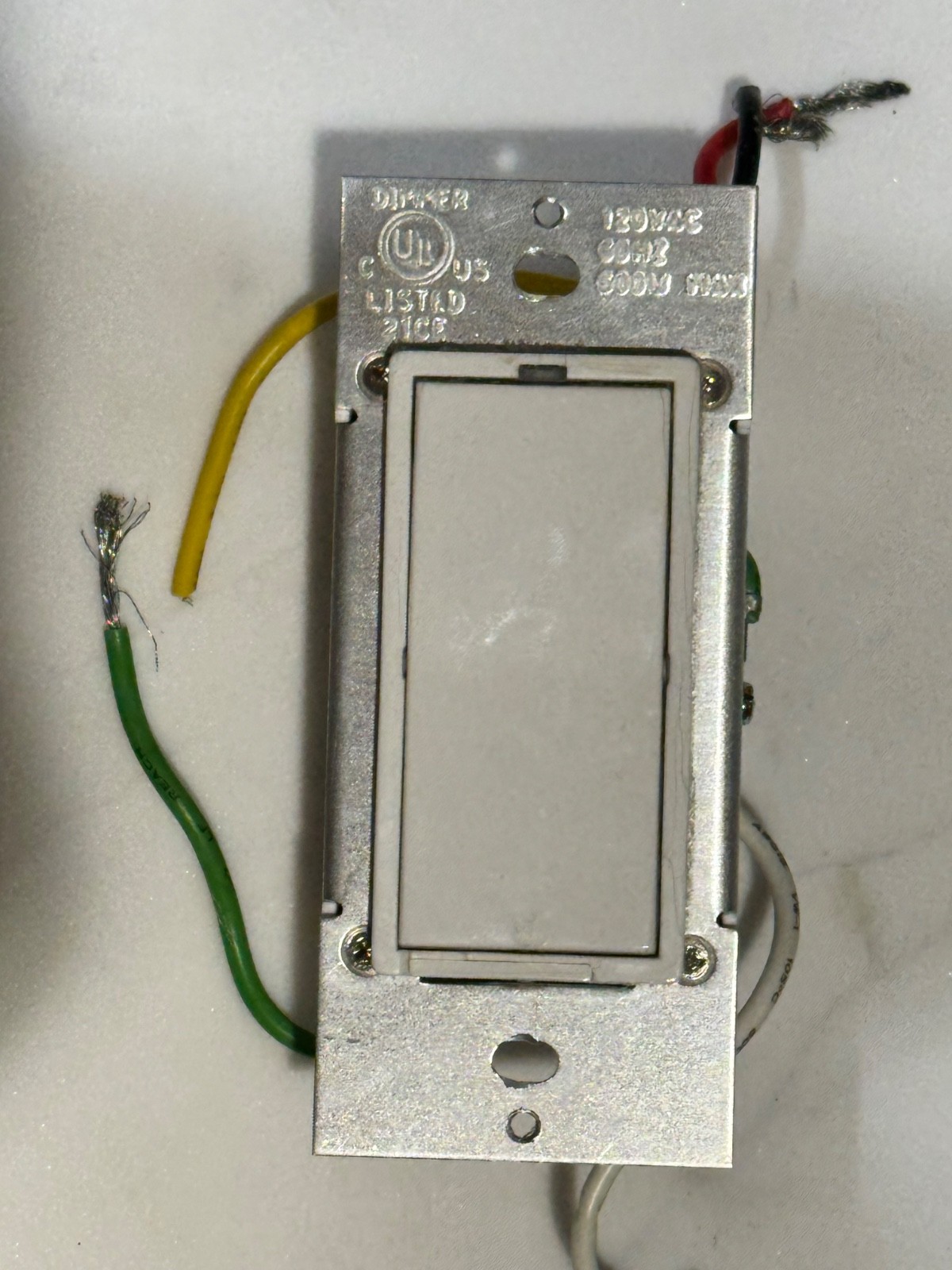 HAI 35A00-1 UPB 600 Watt Dimmer Switch - White