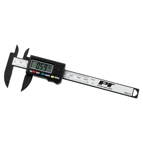 Performance Tool W80157 Electronic Digital Caliper With Extra Large Lcd