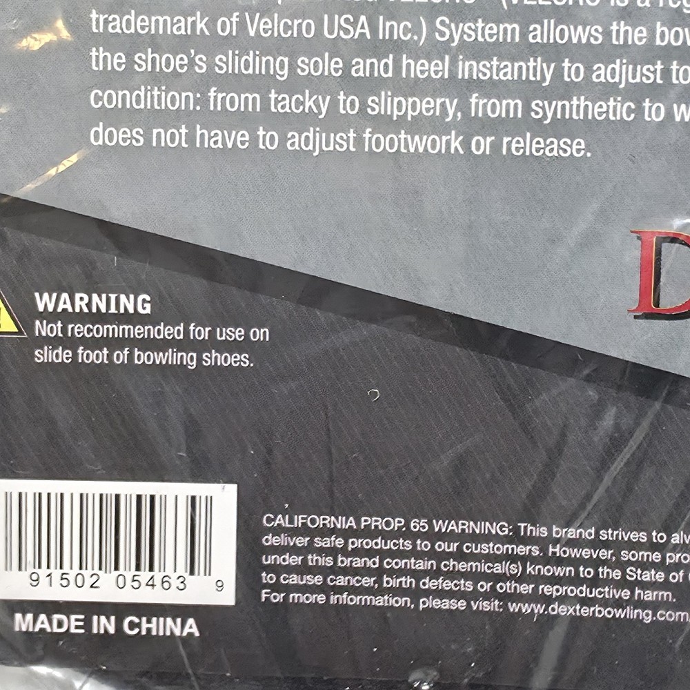 New Dexter T2+ HyperFlex Zone Bowling Shoe Sole Replacement Large