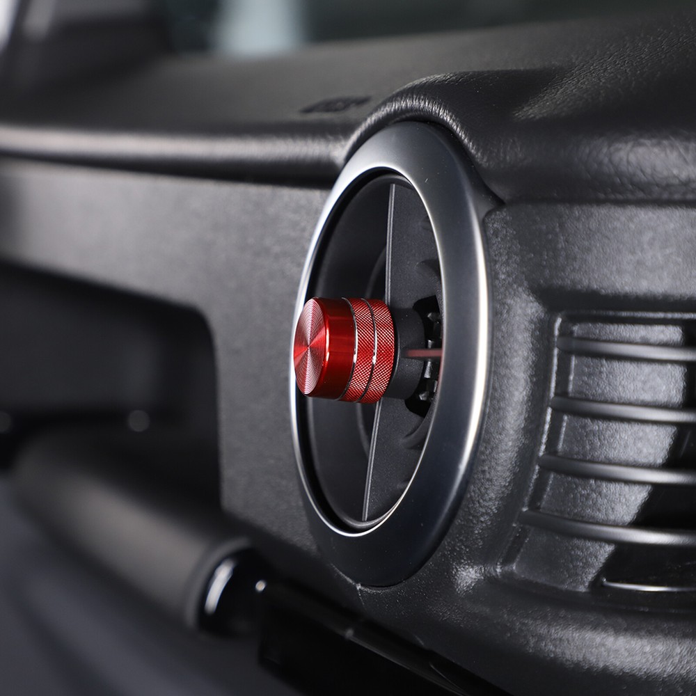 Side Vent Knobs Aluminum Alloy Red for INEOS Grenadier 2020+