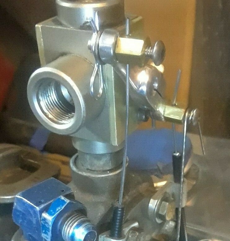 dragster, altered and more, brass cable pivot end