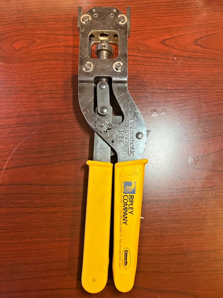 Ripley CableMatic 5C-Crimp Round Compression Tool Connectors Compression Tool