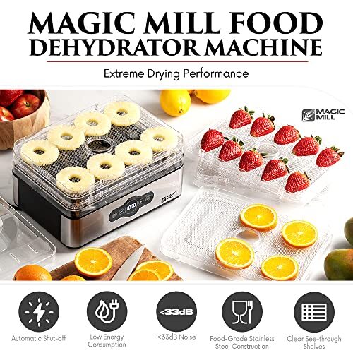 Electric Food Preserver w/ Digital Adjustable Timer & Temperature Control